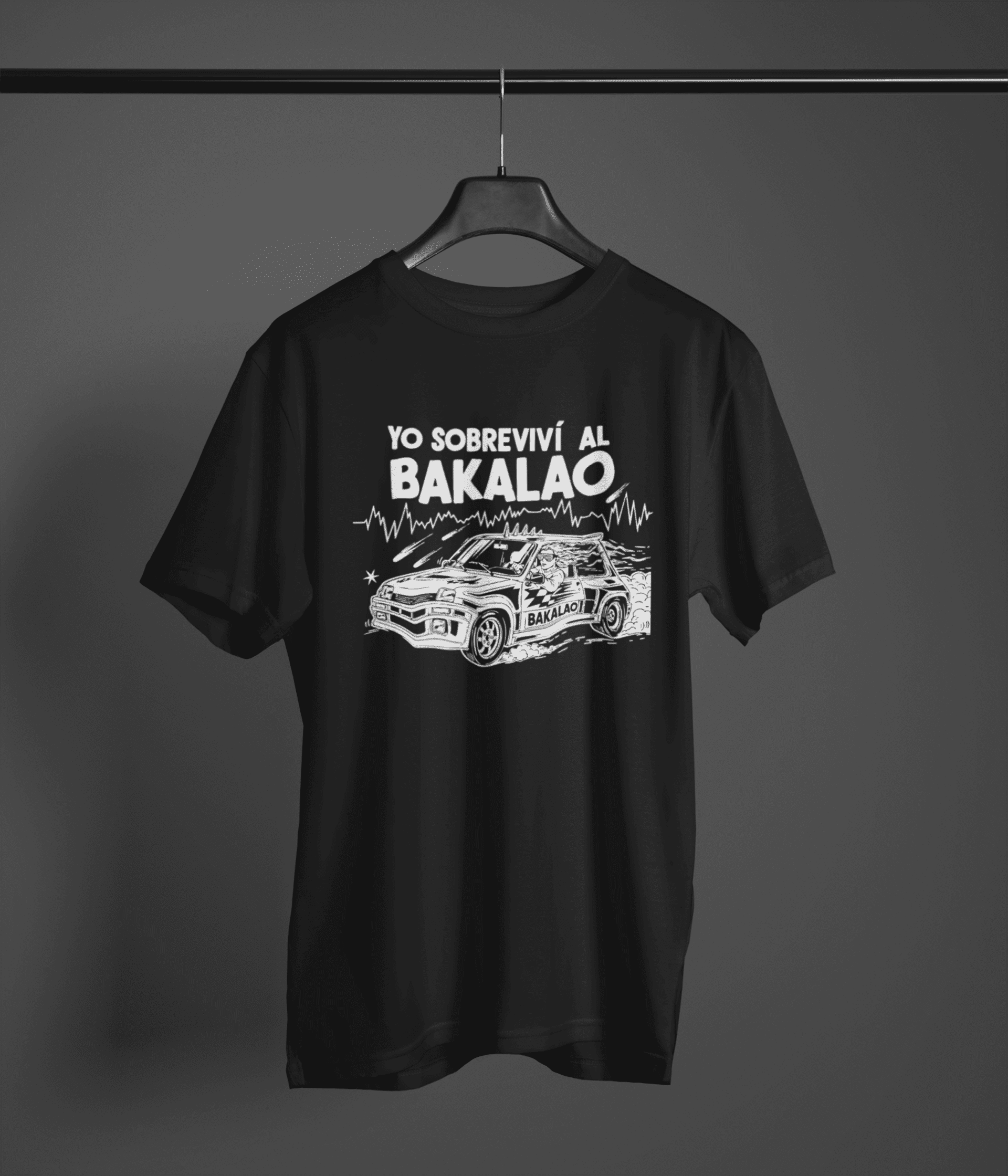 Camiseta Yo Sobreviví al Bakalao - 1