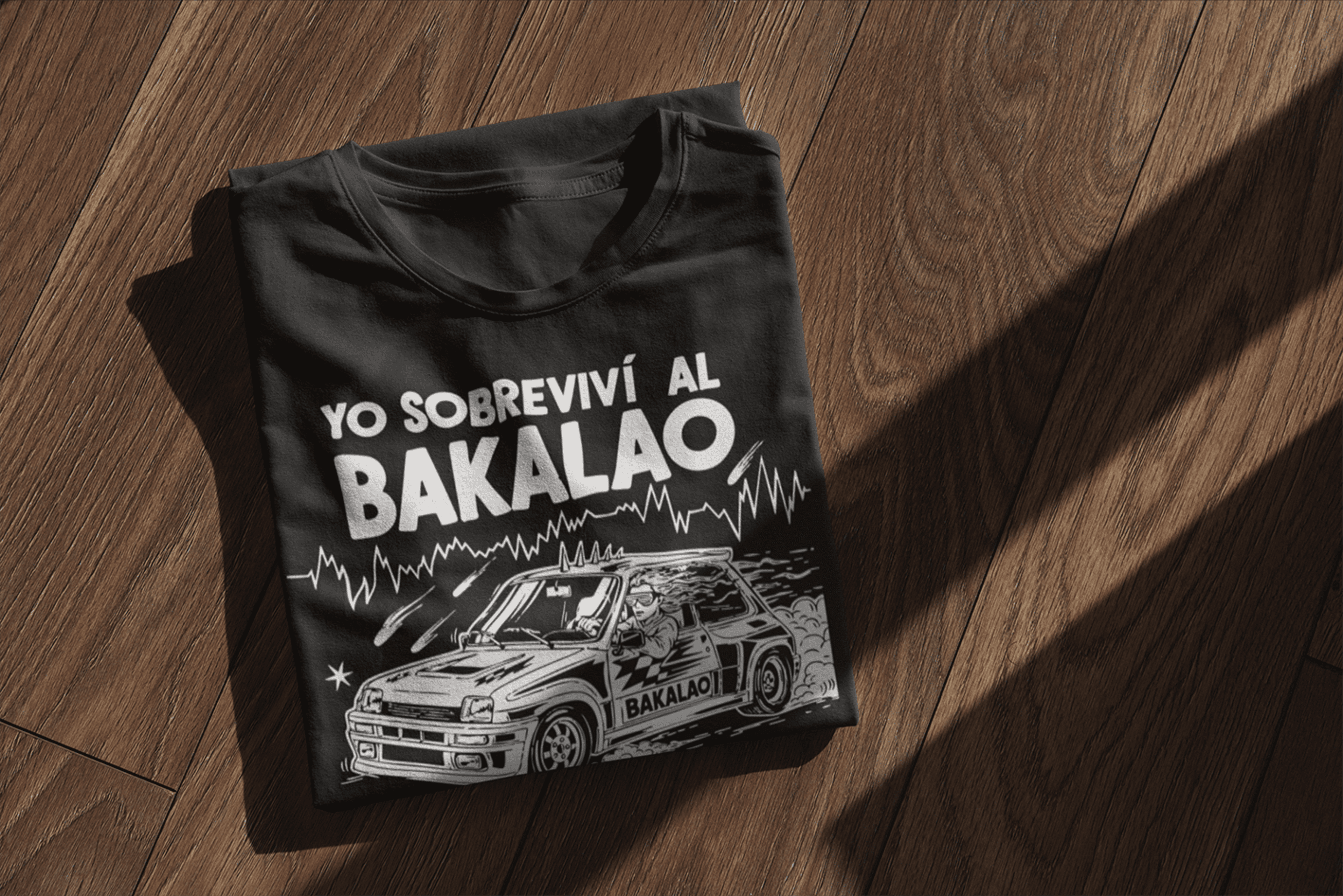 Camiseta Yo Sobreviví al Bakalao - 3