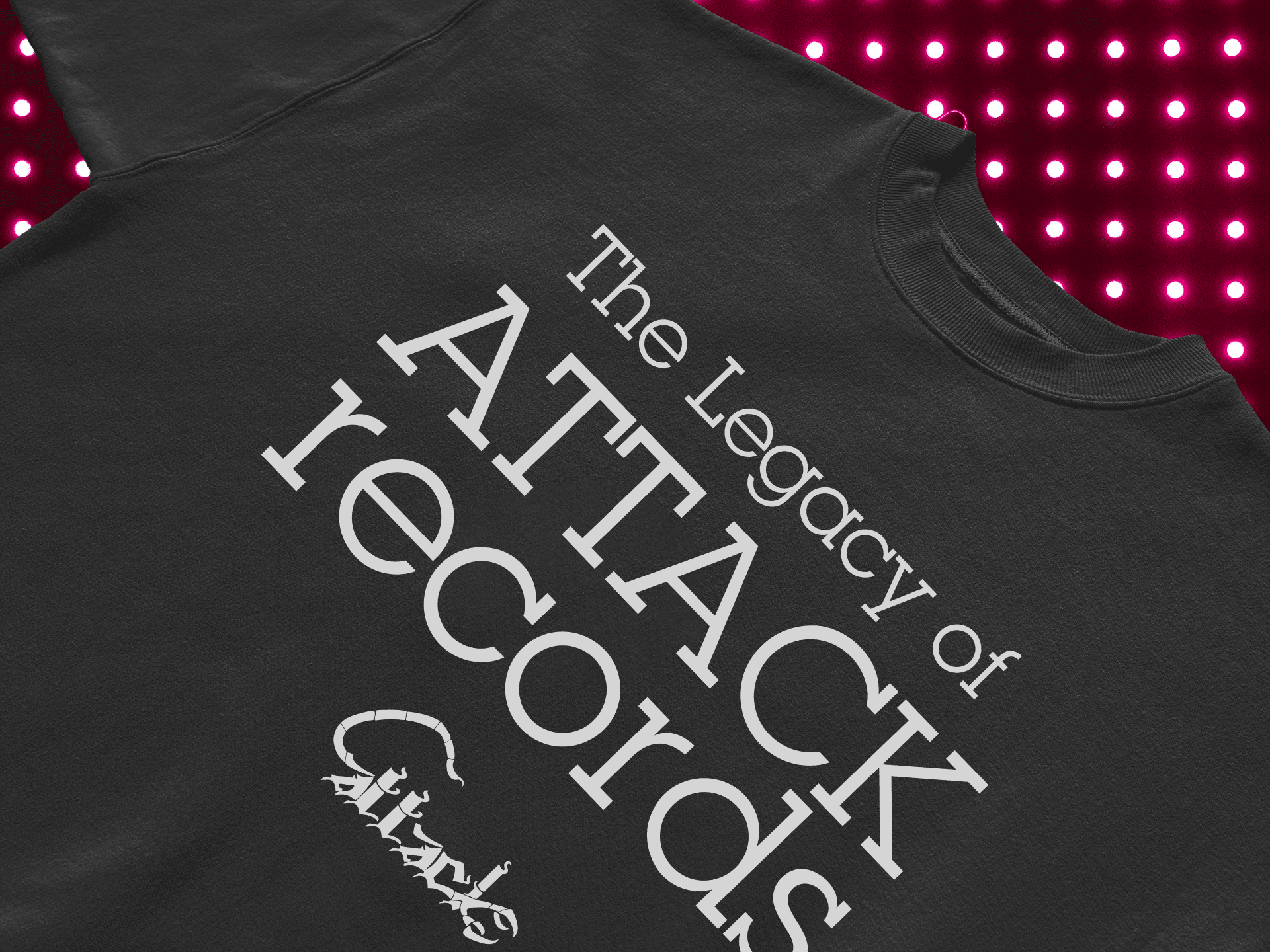 Camiseta The Legacy of Attack Records - 5